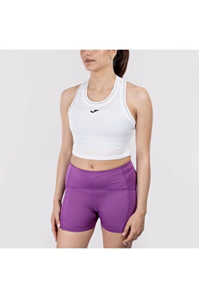 Joma 902607.200 Smash Γυναικείο Αμάνικο T-Shirt - Λευκό
