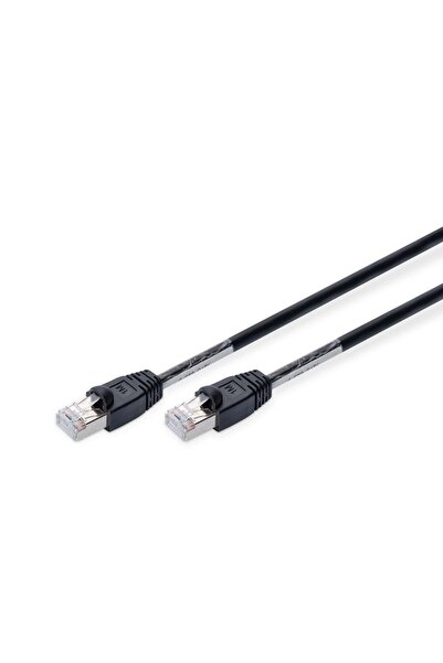 Digitus Cablu patch Cat6 S/FTP 2xRJ45 1.0m negru de exterior
