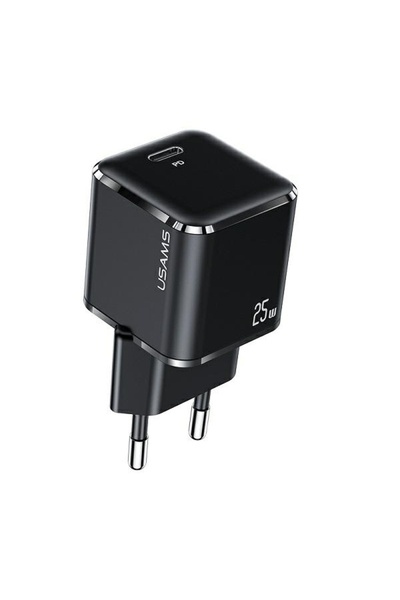 Usams ≈Åad. siec. 1xUSB-C T42 mini 25W(only head) Super SI 5V-3A PD3.0 Fast C...