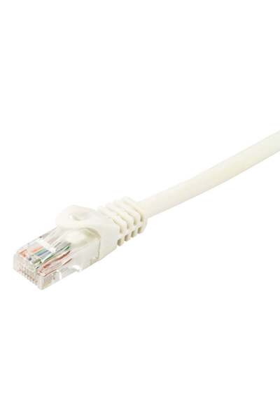 EQUIP Cablu patch Cat6A U/UTP 2xRJ45 1.00m alb LSZH în pungă de plastic