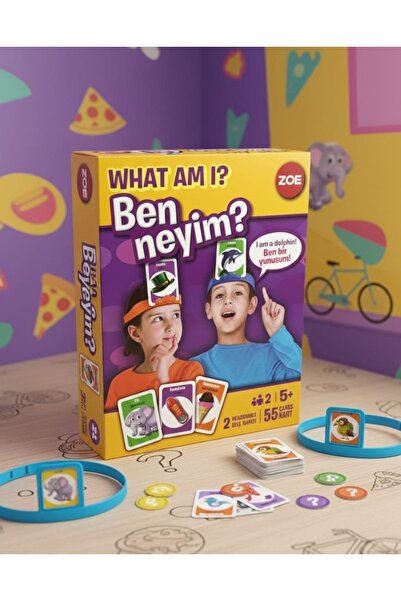 Zeo Ben Neyim? - Eğitici Tahmin Etme ve Sorularla Bilme Oyunu (5+ Yaş)