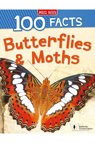 MILES KELLY 100 Facts Butterflies: Bursting with Detailed Images, Activities ...