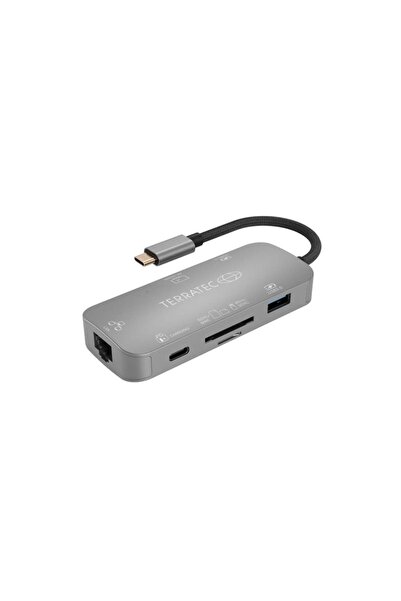 Terratec Adaptor Connect C8 USB-C -> USB-C PD/HDMI/USB3.0/..