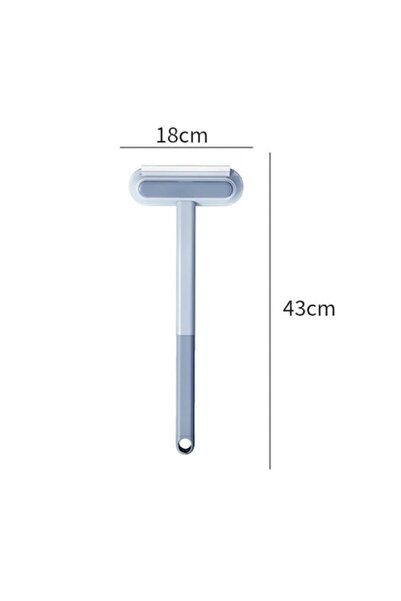 OEM Perie curatare, Multifunctionala pentru geamuri, Par animale, Praf, 43x18...