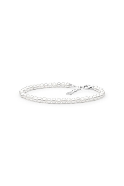 MANAVA Bratara argint cu perle naturale - Timeless