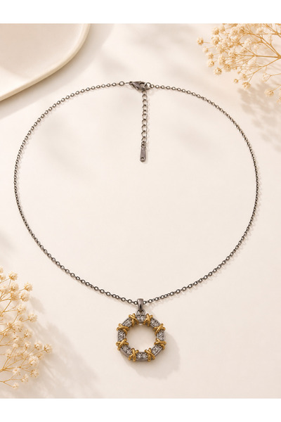 Archhazel Jewelery Steel Xoxo Necklace