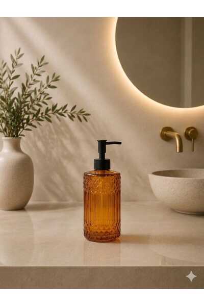 balsa group Mrk model colored thick glass liquid soap dispenser 450ml