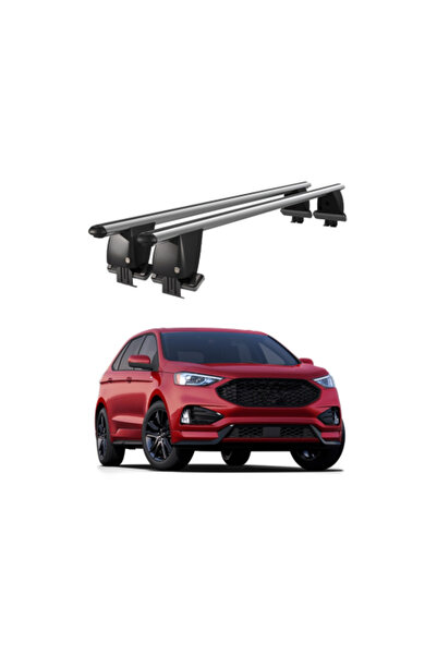OEM Aluminum car trunk cross bars compatible with smooth roof Ford Edge 2016-...