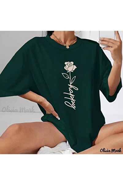bellanova Unisex Oversize T-shirt με στάμπα Streetwear Άνετη εφαρμογή Daily P...