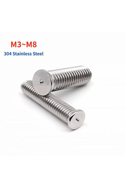 M3X10 PASLANMAZ KAYNAK SAPLAMASI İNOX A2-304