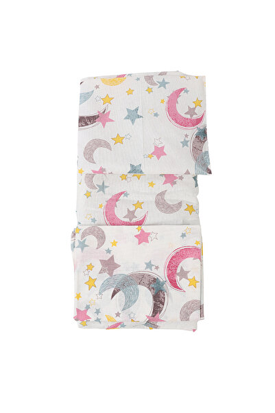 MiniKids 3-piece white-star crib bedding set