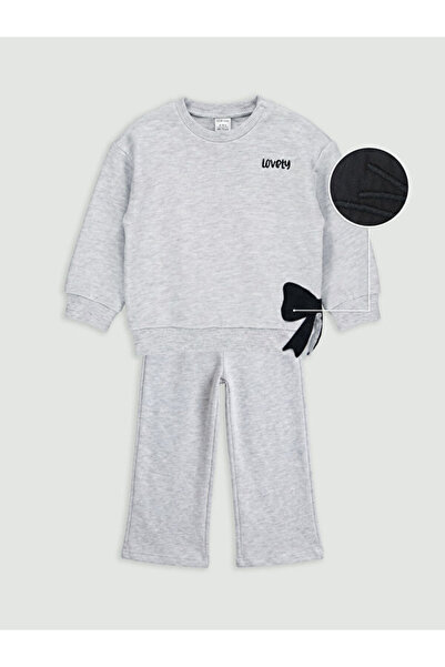 LC Waikiki Bow Detail Baby Girl Sweatshirt and Sweatpants from Uzg Store for ...