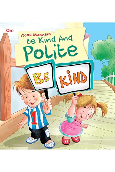 OM BOOKS Om Picture Flat -be Kind And Polite