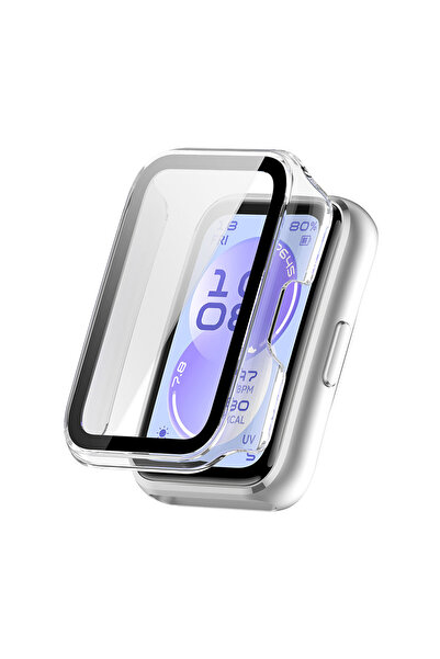 Techsuit - Defense360 Pro + Screen Protector - Huawei Band 11 - Clear, protec...
