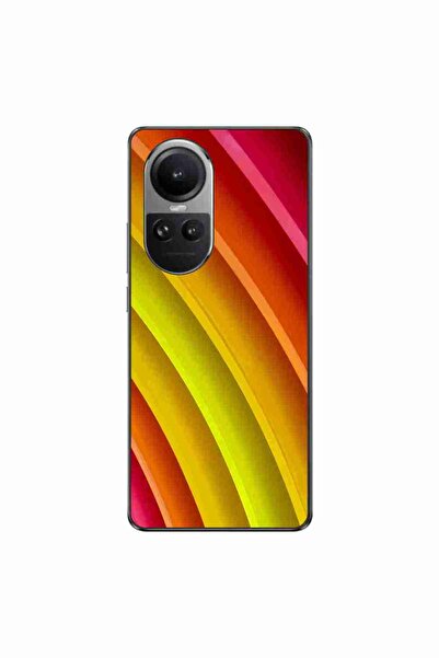 OEM Husa compatibila cu Oppo Reno10 5G Silicon Gel Tpu Model Abstract Stripes