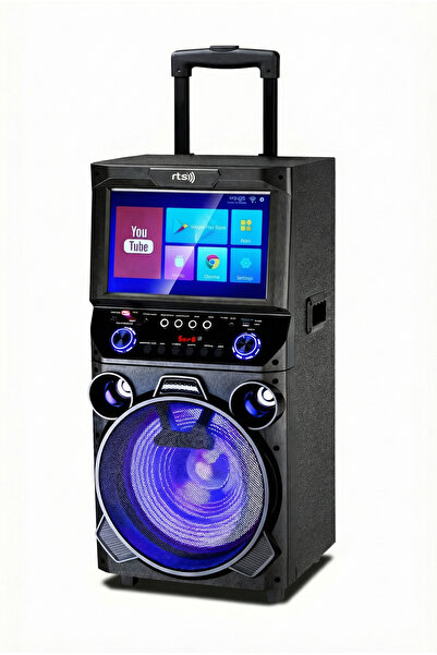 RTS Boxă portabilă cu tabletă integrată RTS-8015