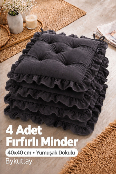Bykutlay FIRFIRLI SANDALYE MİNDERİ
