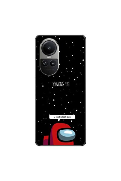 OEM Husa compatibila cu Oppo Reno10 5G Silicon Gel Tpu Model Among Us