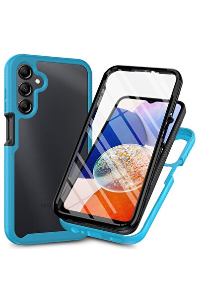 sscase 360 Degrees Coverage Σκληρή Θήκη Baby Blue (Samsung Galaxy A25 5G)