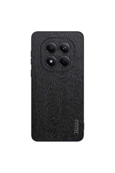 sscase Wood Σκληρή Θήκη Black (Xiaomi Redmi Note 15 4G)