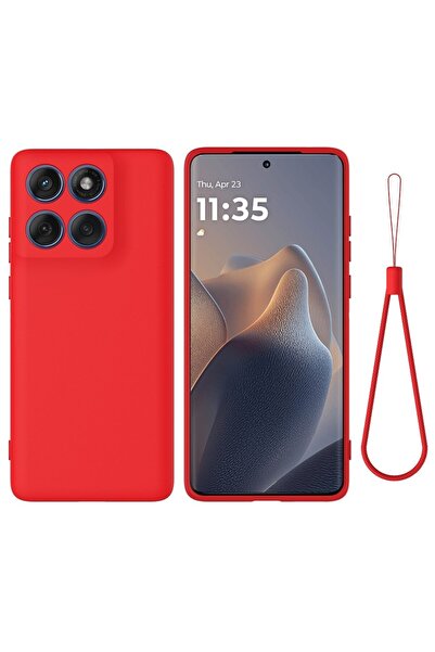 sscase Solid Color Θήκη Σιλικόνης Red (Motorola Moto G57 Power 5G / G67 Power...