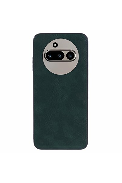 sscase Leather Coated Σκληρή Θήκη Green (Nothing Phone (3a))