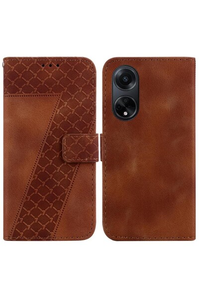 sscase Seven Wallet Brown (Oppo A98)