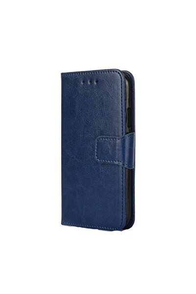 sscase Crystal Texture Leather θήκη Πορτοφόλι Blue (Vivo V21 5G)