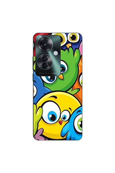 OEM Husa compatibila cu Oppo Reno11 F 5G Silicon Gel Tpu Model Bufnite Colorate