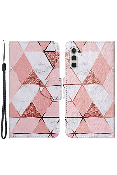 sscase Colored Drawing Θήκη Πορτοφόλι Marble Pattern (Samsung Galaxy A25 5G)