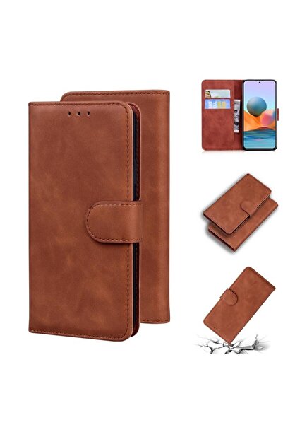 sscase Lite Θήκη Πορτοφόλι Brown (Xiaomi Redmi Note 10 Pro)
