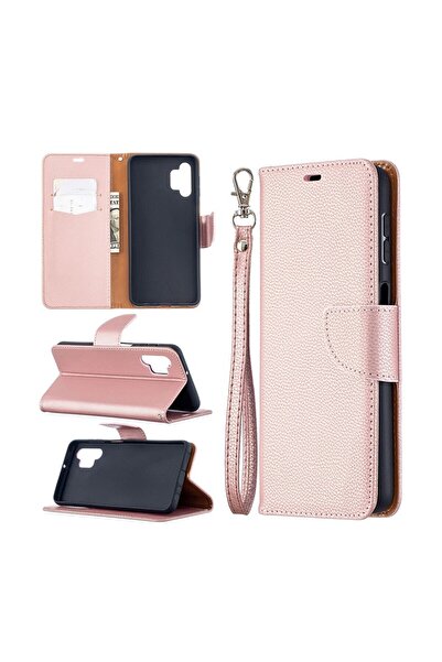sscase Pure Color Θήκη Πορτοφόλι Rose Gold (Samsung Galaxy A32 5G)