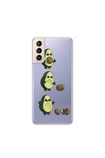 sscase Coloured Drawing Pattern Θήκη Σιλικόνης Avocado (Samsung Galaxy S22 Pl...