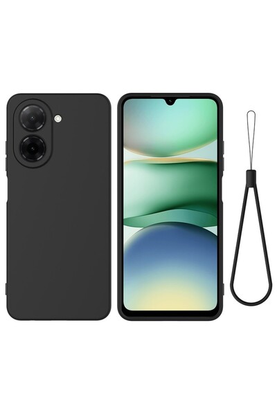 sscase Solid Color Θήκη Σιλικόνης Black (Xiaomi Redmi A5 4G/Poco C71 4G)
