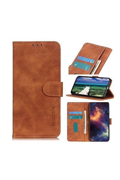 sscase Retro Texture Θήκη Πορτοφόλι Brown (Xiaomi Redmi Note 12 5G/Poco X5 5G)
