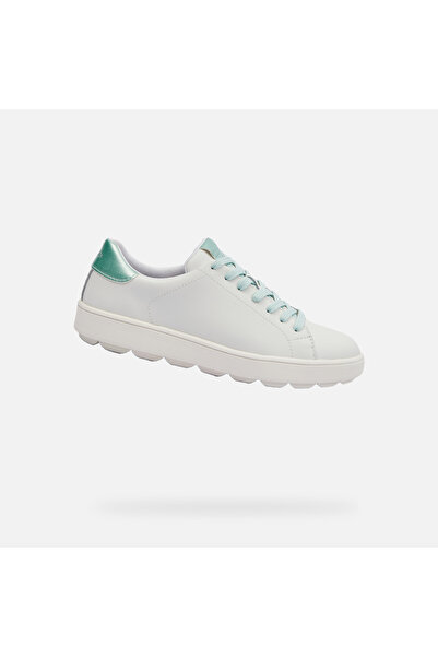Geox Adidași albi de damă Spherica ECUB-1