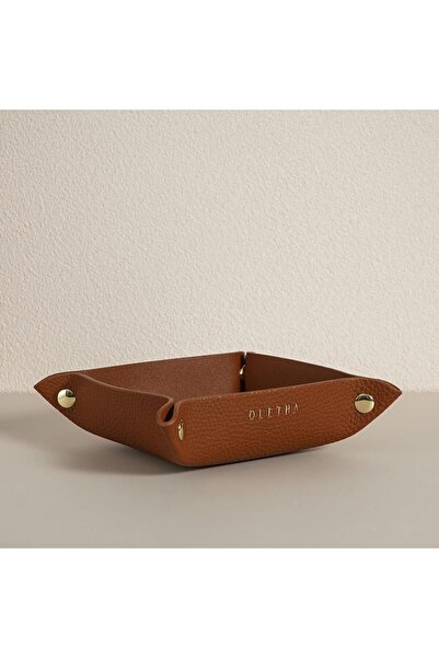 OLETHA Aesthetic Small Decorative Tray, Foldable Multifunction Tray, Travel C...