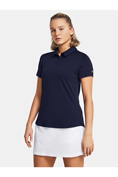Under Armour Tricou polo de damă UA Playoff SS - ALBASTRU