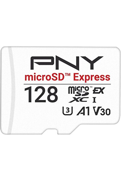 PNY Express P-SDU128P31880EXP-GE Card de memorie microSDXC 128GB UHS-I U3 A1 V30