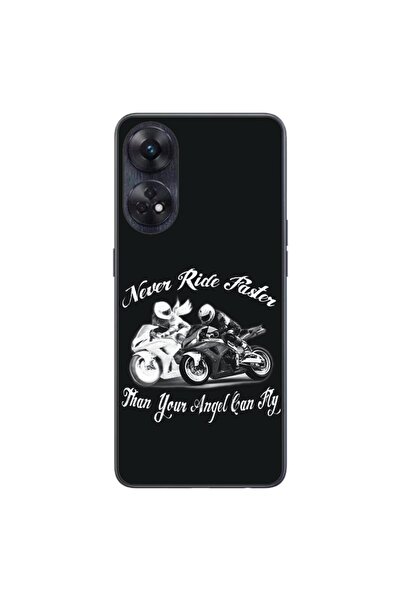 OEM Husa compatibila cu Oppo Reno8 T 4G Silicon Gel Tpu Model Never Ride Faster