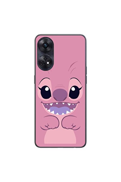 OEM Case compatible with Oppo Reno8 T 4G Silicone Gel Tpu Pattern Stitch Ange...