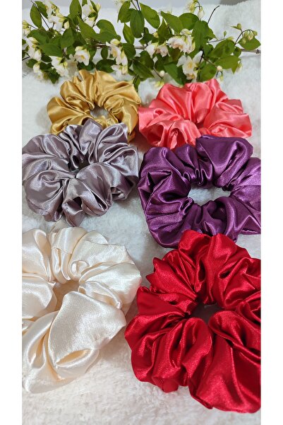 Çiğdem Tuhafiye Satin Ring Buckle Set of 6
