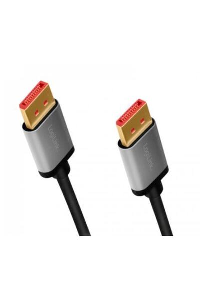 LogiLink Cablu CDA0105, Displayport - Displayport, 2m (Negru)