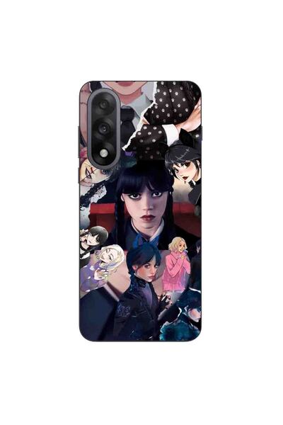 OEM Husa compatibila cu OnePlus Nord 5 Silicon Gel Tpu Model Wednesday Addams...