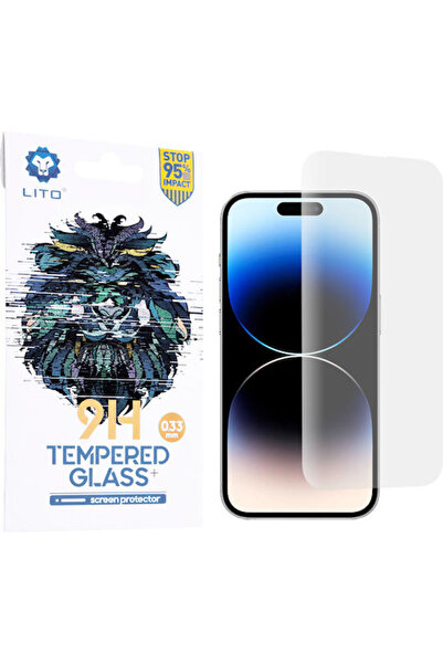 Lito Κλασικό 2.5D Σκληρυμένο Γυαλί (iPhone 14 Pro)