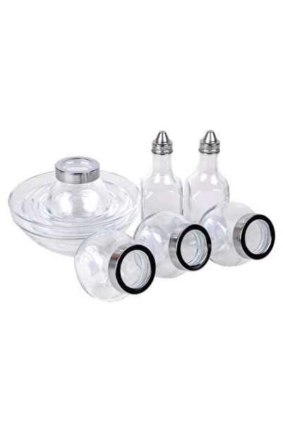 Crystal Drops طقم أدوات مطبخ زجاجية 11 قطعة، 52022