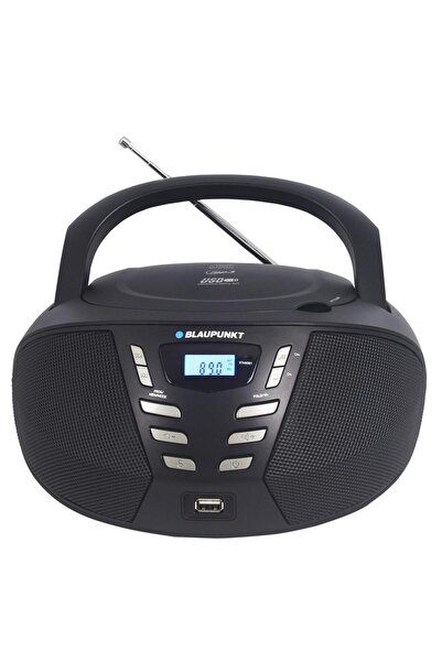 Blaupunkt BB5BK Micro System, 2 x 1.2 W RMS, FM, CD, MP3, USB, AUX, Black