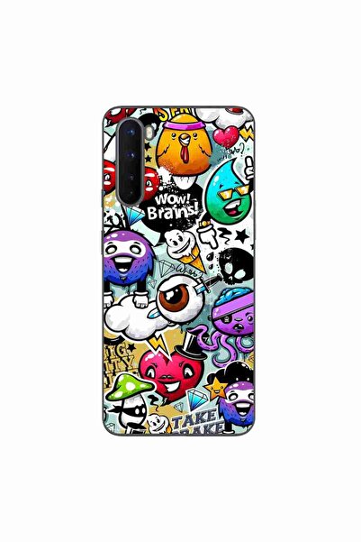 OEM Husa compatibila cu OnePlus Nord Silicon Gel Tpu Model Pop Art Graffiti