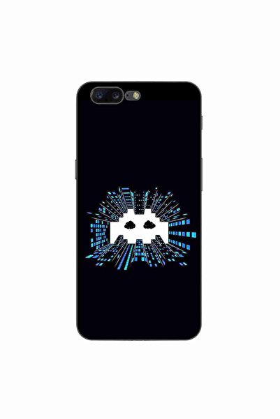 OEM Husa compatibila cu OnePlus 5 Silicon Gel Tpu Model Sky Invaders