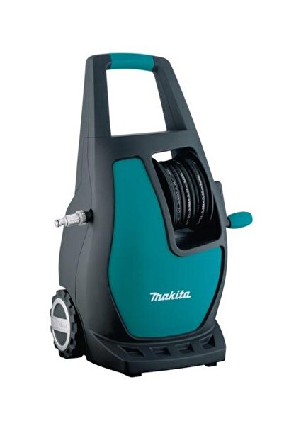 Makita HW111 Cold Water Pressure Washer, 1700 W, 110 bar, 370 l/h, Black/Blue